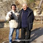 Don Gaetano Tanaglia con Luciano Piacenti